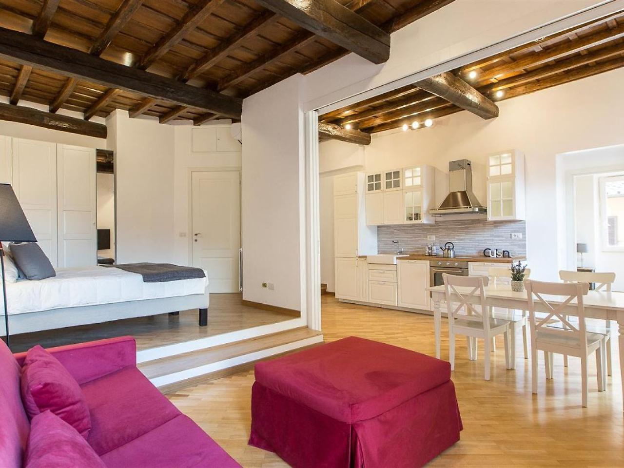 Rome Vatican Trastevere With Wifi And Netflix Hotel — Foto 1